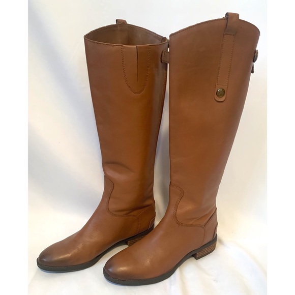 Sam Edelman Shoes - Sam Edelman Penny size 6.5 leather high rise boots